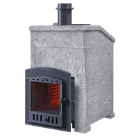 Печь для бани GFS Гром 30П2 в облицовке Президент 1020/60 Талькомагнезит (верх.) печь для бани gfs гром 30п2 в облицовке президент 1020/60 талькомагнезит (верх.)