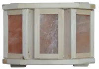 Абажур угловой полукруглый с гималайской солью Банный Эксперт абажур угловой полукруглый с гималайской солью банный эксперт