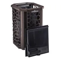 Печь для бани Сталь-Мастер HARD 18L Панорама 2021 со стеклом закр каменка дровяная печь для бани сталь-мастер hard 18l панорама 2021 со стеклом закр каменка дровяная