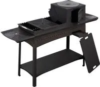 Мангал Сталь-Мастер L c печью под казан, разборный в коробке мангал сталь-мастер l c печью под казан, разборный в коробке