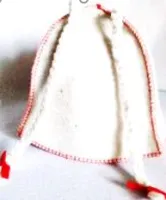 Шапка для бани Косички, белая, Жар-Банька шапка для бани косички, белая, жар-банька