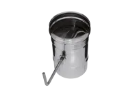 заслонка феррум (шибер поворотный) нержавеющая (430/0,5мм) ф115