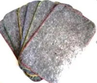 Коврик для бани в ассортименте, с цветным кантом, серый, 33*50см, Жар-Банька коврик для бани в ассортименте, с цветным кантом, серый, 33*50см, жар-банька