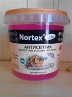Антисептик Нортекс-Люкс д/древесины, п/э ведро 0,9 кг, Норт антисептик нортекс-люкс д/древесины, п/э ведро 0,9 кг, норт
