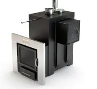 Печь для бани ИзиСтим Анапа М2 боковой вход справа дровяная печь для бани изистим анапа м2 боковой вход справа дровяная