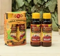 Набор ароматизаторов "Сила природы" (сосна, ель, эвкалипт), 100 мл Банная забава набор ароматизаторов "сила природы" (сосна, ель, эвкалипт), 100 мл банная забава