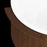 Полка для купели POLAR Spa ELITE QUATTRO 200 прямая термобереза темная полка для купели polar spa elite quattro 200 прямая термобереза темная