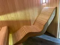 Полок анатомический правый ширина 750мм ТЕРМО Автор Бани полок анатомический правый ширина 750мм термо автор бани