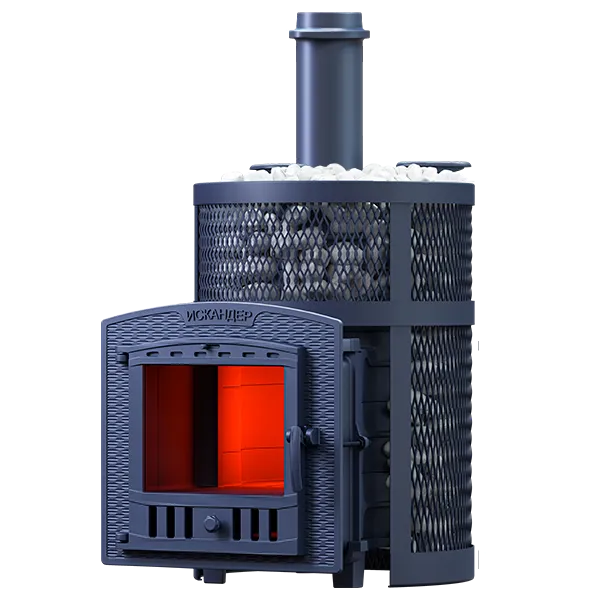 печь для бани gfs искандер ураган 18м зк pro чугунная 