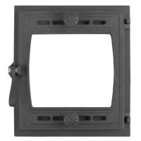 Дверца чугунная топочная ДТГ-8БС "Кижи-2" 340*370*130 мм окрашенная со стеклом Рубцовск дверца чугунная топочная дтг-8бс "кижи-2" 340*370*130 мм окрашенная со стеклом рубцовск