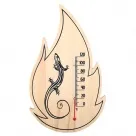 Термометр "Огонь" 28см, Огненный камень термометр "огонь" 28см, огненный камень