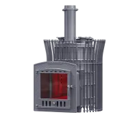 Печь для бани GFS Авангард Ураган 25П2С ЗК тюльпан чугунная печь для бани gfs авангард ураган 25п2с зк тюльпан чугунная