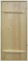 Дверь из сосны входная 180х80 Ласточкин хвост, Банный Перец дверь из сосны входная 180х80 ласточкин хвост, банный перец