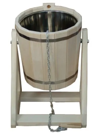 обливное устройство, 16л, липа ф-17 с пластиковой вставкой, 212f, банный эксперт