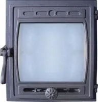 Дверца чугунная топочная ДТГ-8С "Кижи" 340*370*130мм со стеклом Рубцовск дверца чугунная топочная дтг-8с "кижи" 340*370*130мм со стеклом рубцовск