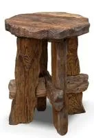 Табурет №11 круглый (массив сосны, старение), палисандр, ИРБ табурет №11 круглый (массив сосны, старение), палисандр, ирб