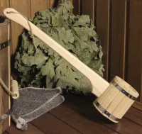 Черпак 0,3л с пластиковой вставкой, Банный Эксперт черпак 0,3л с пластиковой вставкой, банный эксперт