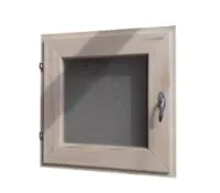 Форточка для бани деревянная 0,6х0,4 м с фурнитурой вертикальная, Банный Перец форточка для бани деревянная 0,6х0,4 м с фурнитурой вертикальная, банный перец