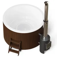 Купель POLAR Spa композитная COMFORT 195 HOT термососна темная купель polar spa композитная comfort 195 hot термососна темная