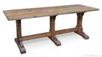 Стол №6 Н 210х80 на 3-х опорах (массив сосны, старение), палисандр, ИРБ стол №6 н 210х80 на 3-х опорах (массив сосны, старение), палисандр, ирб