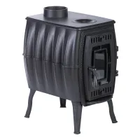 Печь отопительно-варочная ПроМеталл Бахтинка черный печь отопительно-варочная прометалл бахтинка черный