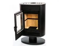 Печь-камин Сибирь-10 со стеклом стальная печь-камин сибирь-10 со стеклом стальная