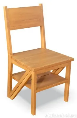 Стул-стремянка №2 (массив сосны, старение), палисандр, ИРБ стул-стремянка №2 (массив сосны, старение), палисандр, ирб