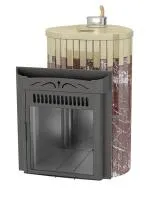 печь для бани ферингер ламель макси закр. каменка сильвия оро + россо леванте #