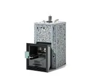 Печь для бани ИзиСтим Ялта 15 Premium Хохлома серый под ГГУ (2025) печь для бани изистим ялта 15 premium хохлома серый под ггу (2025)