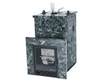 Печь для бани ИзиСтим Сочи М2 Premium в четырехс. кожухе из пирокс. закр.верх вход справа под ГГУ  печь для бани изистим сочи м2 premium в четырехс. кожухе из пирокс. закр.верх вход справа под ггу