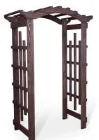Арка-пергола №1 220см массив сосны старение, палисандр, ИРБ арка-пергола №1 220см массив сосны старение, палисандр, ирб