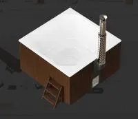 Купель POLAR Spa ELITE QUATTRO 200 термососна тем. хромотерапия купель polar spa elite quattro 200 термососна тем. хромотерапия