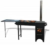 Кухня-мангал Березка ДТ-3 стекло кухня-мангал березка дт-3 стекло