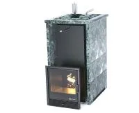 Печь для бани ИзиСтим Геленджик Premium в 3-х.кожух змеевик открыт.верх печь для бани изистим геленджик premium в 3-х.кожух змеевик открыт.верх