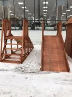 Горка для детей, 180*110*400, крашеная, Банный Перец горка для детей, 180*110*400, крашеная, банный перец