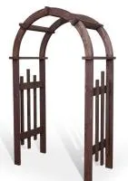 Арка-пергола №2 220см массив сосны старение, палисандр, ИРБ арка-пергола №2 220см массив сосны старение, палисандр, ирб
