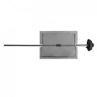 Задвижка чугунная печная ЗВП-6 1030х290х132мм Рубцовск задвижка чугунная печная звп-6 1030х290х132мм рубцовск