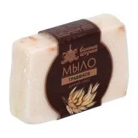 Мыло глицериновое ручной работы "Дикий овес" Банные штучки мыло глицериновое ручной работы "дикий овес" банные штучки