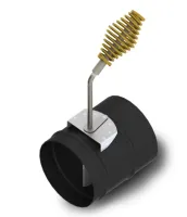 Шибер ТМФ ф150 мм, 1,5мм, 08ПС прямой, антрацит, экспортный (Доцент, Герма, Яуза) шибер тмф ф150 мм, 1,5мм, 08пс прямой, антрацит, экспортный (доцент, герма, яуза)