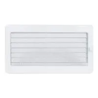 Решетка вентиляционная 170*300 мм, белая, с жалюзи, Fireway решетка вентиляционная 170*300 мм, белая, с жалюзи, fireway