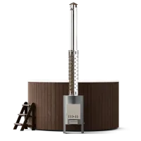 Купель POLAR Spa композитная COMFORT FAMILY 220 HOT термососна темная купель polar spa композитная comfort family 220 hot термососна темная