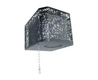 Обливное устройство ИзиСтим Каскад Хохлома 60 л Черный 430 сталь обливное устройство изистим каскад хохлома 60 л черный 430 сталь