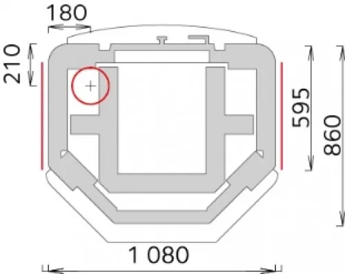 печь-камин tulikivi tlu2687/11 classic с духовкой (нижнее)