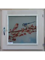 Форточка для бани деревянная со стеклопакетом 0,5х0,5 м, Зима с фурнитурой, Банный Эксперт форточка для бани деревянная со стеклопакетом 0,5х0,5 м, зима с фурнитурой, банный эксперт