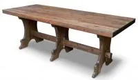 Стол №3 210х85 на 3-х опорах (массив сосны, старение), палисандр, ИРБ стол №3 210х85 на 3-х опорах (массив сосны, старение), палисандр, ирб
