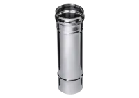 Дымоход Феррум нержавеющий (430/0,5 мм) ф115 L=0,25м дымоход феррум нержавеющий (430/0,5 мм) ф115 l=0,25м