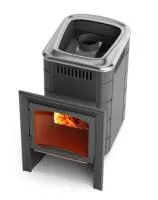 Печь для бани ТМФ Компакт 2013 Inox Витра антрацит* печь для бани тмф компакт 2013 inox витра антрацит*