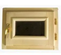 Стеклопакет в парную 0,4х0,3 м с ручкой, затвором, петлями Банные штучки стеклопакет в парную 0,4х0,3 м с ручкой, затвором, петлями банные штучки