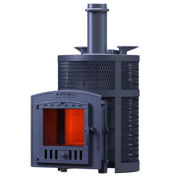 печь для бани gfs искандер ураган 16 (п2) зк чугунная