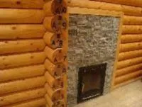 плитка из талькохлорита (талькомагнезита) "рваный камень"